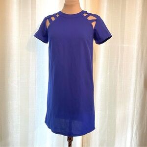 Lulu’s Blue Cut Out Dress